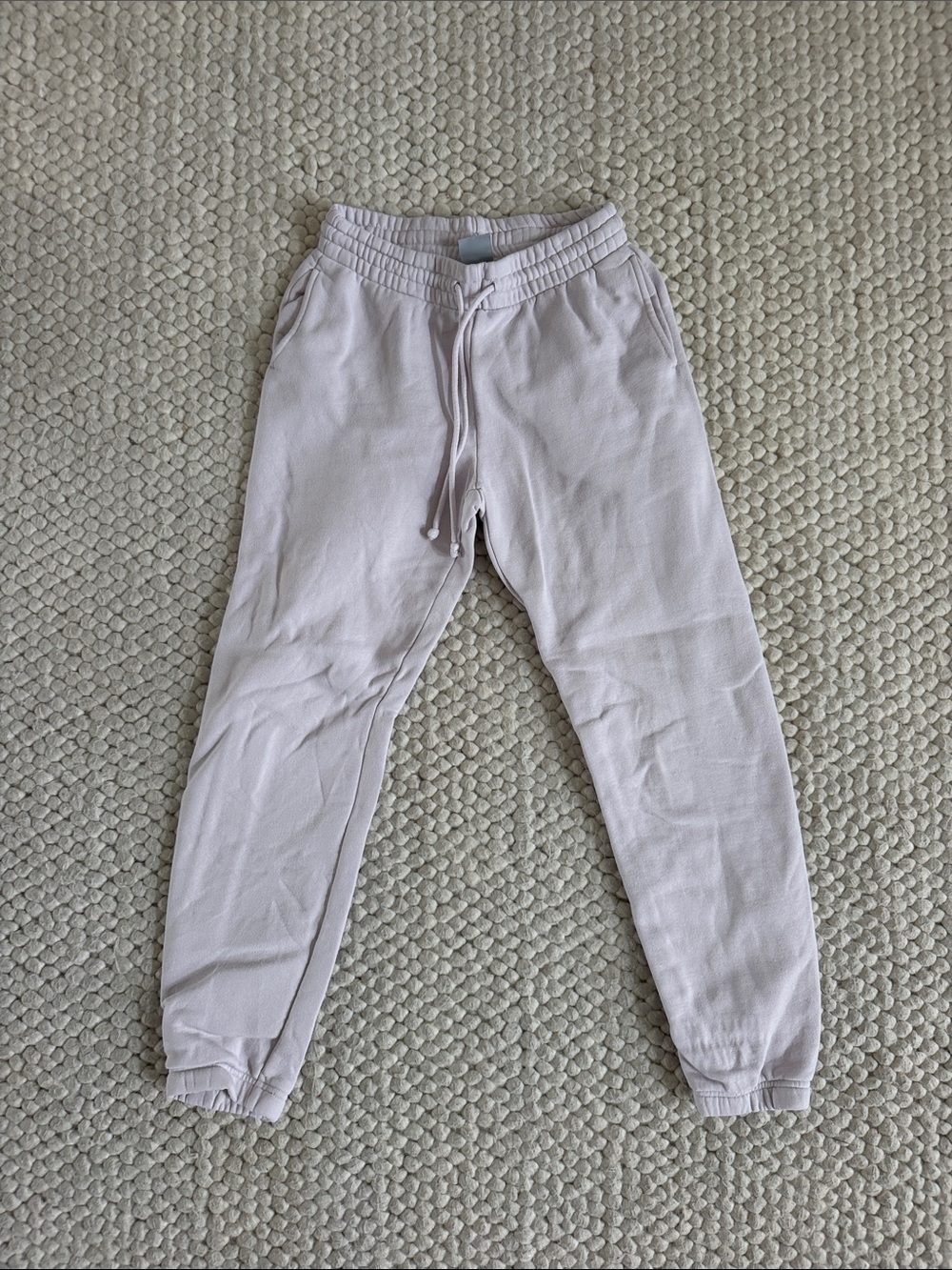 Aritzia TNA Light Lavender Drawstring Joggers S